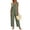 AN14-Army Green, variant on Jumpsuits For Women Dressy Summer 2026 Wide Leg Boho Rompers Casual Plus Size Beach Overalls With Pockets Travel Vacation Clothes Navy M