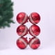 thumbnail image 5 of Fiudx Bolas Navideñas, Adornos Coloridos Pintados a Mano, Diseño de Plástico Duradero, Decoración Festiva para El Árbol y El Hogar, Crea Un Ambiente Festivo, Juego de Regalo Perfecto, 6 Piezas Inclui, 5 of 5