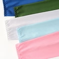 thumbnail image 3 of Arm Sleeve Sun Protection Cooling Shawl Fingerless Arm Guards Solid Color Breathable UV Protection Compression Sleeves for Cycling Outdoor Trip B196_Pink, 3 of 3