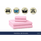 thumbnail image 5 of Juego De Sabanas Microfibra Soft Colores Lisos Matrimonial Rosa Liso Sólido, 5 of 6