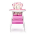 TOBBI 3in1 Baby High Chair, Convertible Toddler Set, Play Seat with