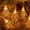 A, variant on Christmas Tree LED String Lights, Warm White Lights for Christmas Decoration, Indoor & Outdoor Festive Lights for Parties Home Decor, 16ft