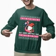 thumbnail image 2 of Christmas Sweatshirt, Flamingo Gnome Merry Christmas Sweatshirt, Unique Tropical Bird Holiday Sweatshirt, Flamingo Lover Gift for Women & Men, 2 of 5