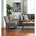 thumbnail image 2 of Serta Chaise Pantoufle Grise, 2 of 11