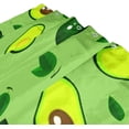 thumbnail image 3 of Coolnut Avocado On Green Bath Shower Curtain Liners 60x72in 100% Polyester Waterproof Bath Curtain with Hooks, 3 of 5