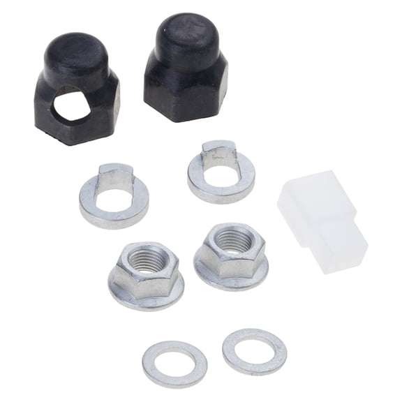Electric Bicycles Hub Motor Axles Front Nut Washers Spacers Nut Cover with 12mm 14mm Shafts Set