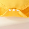 thumbnail image 7 of Sopiago Baby Girl Clothes Short Sleeve Romper Shorts Set Floral Summer Outfits Cute Baby Girls Clothes with Headband Yellow,0-3 Months, 7 of 7