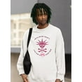 thumbnail image 2 of In Glam We Trust Pink Cheetah Sweatshirt Men -Manic Panic®, Male Small, 2 of 4