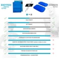 thumbnail image 2 of shiyou-Flexible Large Gel Ice Pack for Shoulders, Arms, Back and Thighs. Hot & Cold Therapy Wrap, 2 of 4