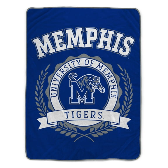 Pegasus Memphis Tigers 50" x 60" University Crest Ultra Soft Blanket