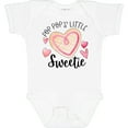 thumbnail image 3 of Inktastic Pop Pop's Little Sweetie with Pink Heart Cookie Boys or Girls Baby Bodysuit, 3 of 5
