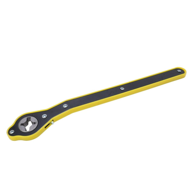 2-Ton Capacity Labor-Saving Ratchet Jack Wrench with Long Handle, High Carbon Steel & ABS Construction, Non-Slip Grip, Forward/Reverse Buttons for Easy Tire Removal and Wheel Repair - Efficient