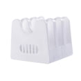 thumbnail image 2 of Black Plastic Pot Lid Organizer for Cabinet, Space-Saving Lid Holder for Pans and Pots, 13x13cm, 2 of 9