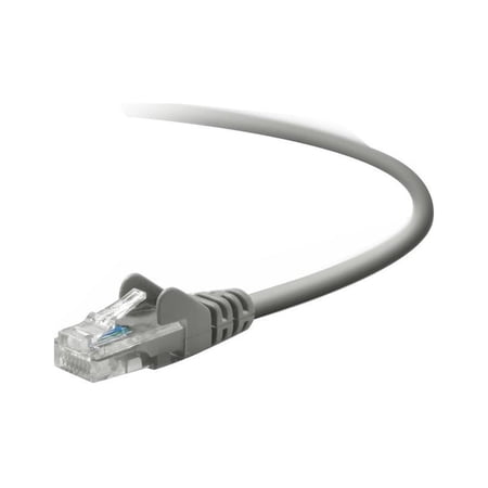 UPC: 0722868168899 | Belkin A3L791-01-S 1 ft. Cat 5E Gray UTP RJ45M/RJ45M Patch Cable