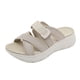 thumbnail image 4 of Mujer Cómodas Zapatillas Casuales para Caminar Sandalias de Suela Gruesa para Fiestas y Vacaciones, 4 of 9