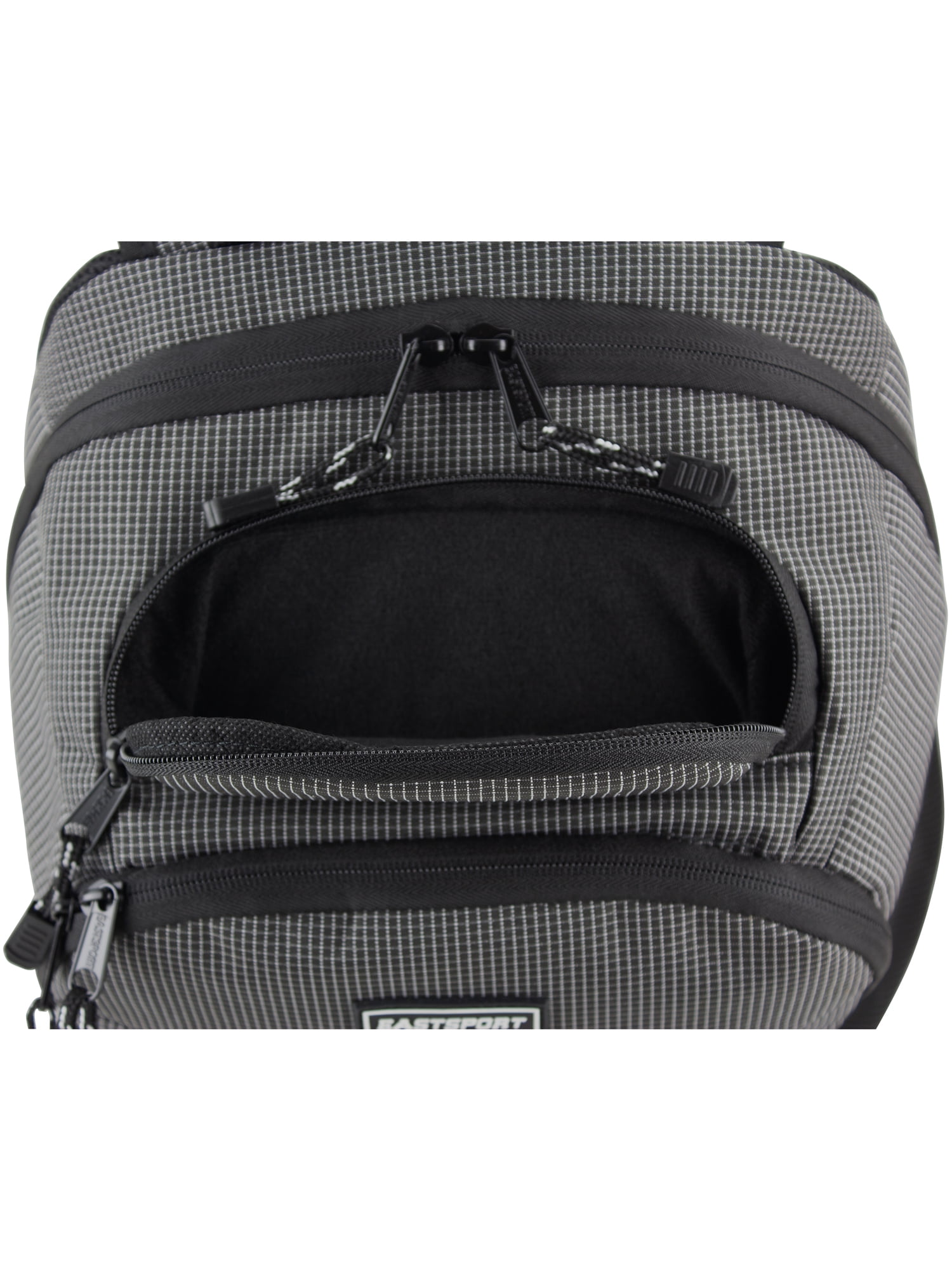 Eastsport Unisex 17" Platinum Lifestyle Dome Backpack, Black