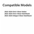 thumbnail image 2 of Driver Left Side Front Door Window Door Glass Compatible with Honda Civic 2022-2025 Acura Integra 2023-2025 Models, 2 of 6