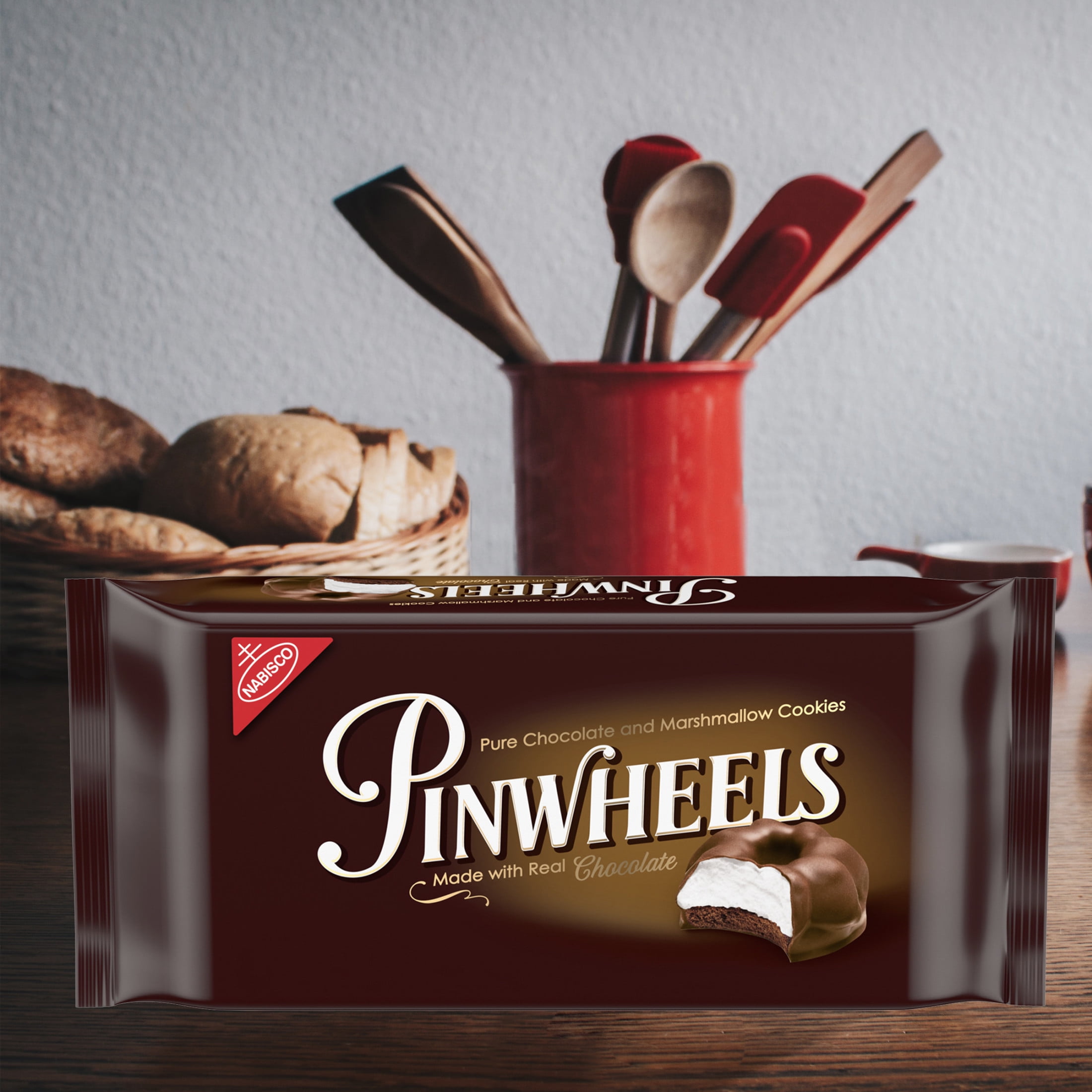 Pinwheels Pure Chocolate & Marshmallow Cookies, 12 oz