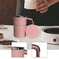 thumbnail image 1 of café con agitación automática, mezcladora automática con tapa, portátil versátil con agitación automática para té, proteína en polvo, Rosa, 1 of 7