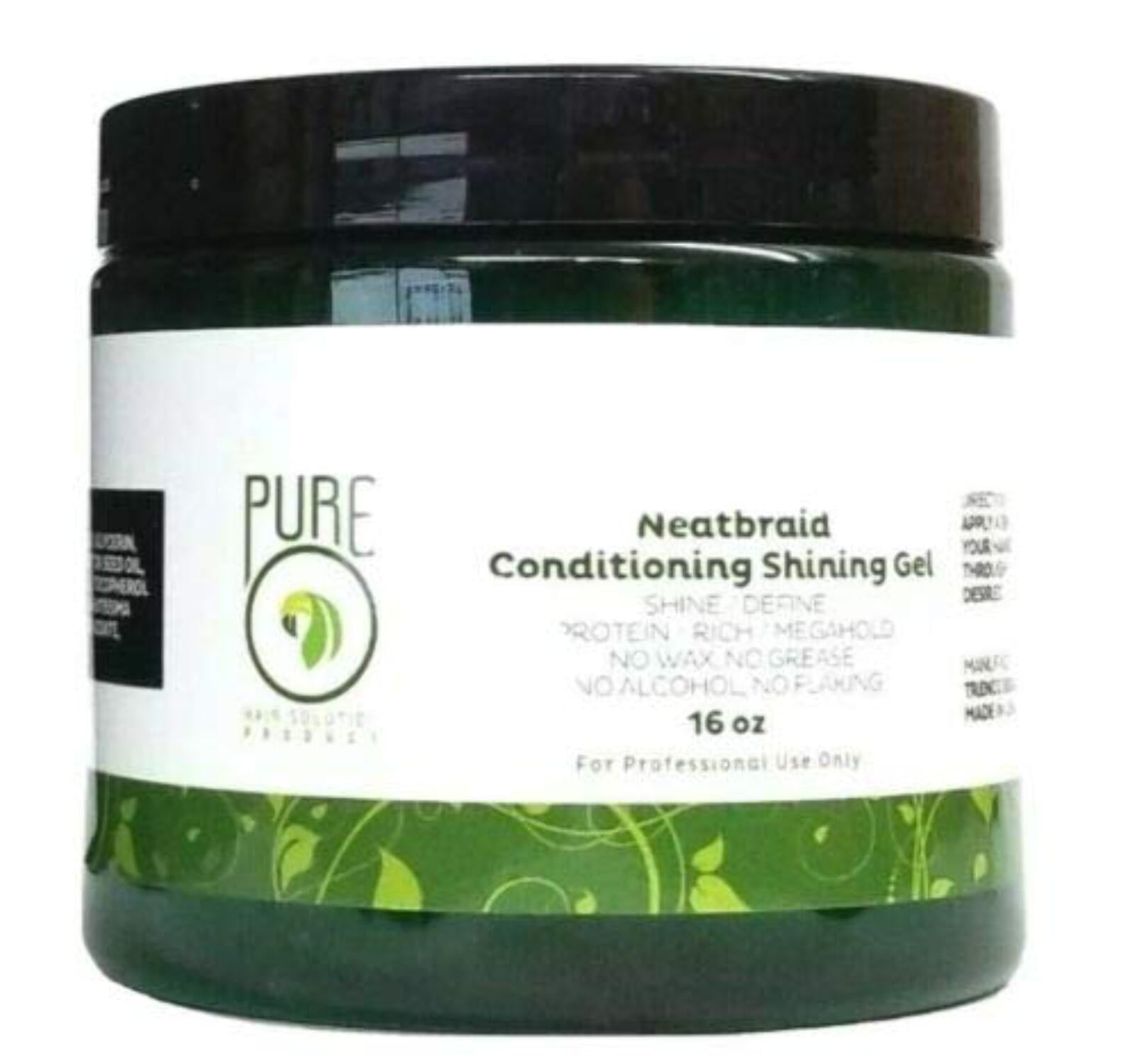 PureO Natural Neatbraid Conditioning Shining Gel - Choose Size