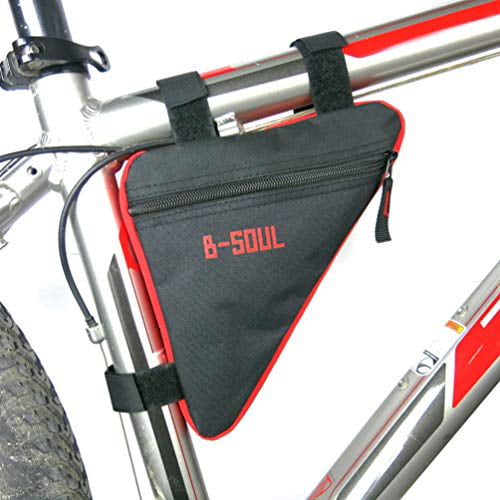 LIOOBO Waterproof Hard-wearing Cycling Bike Bicycle Top Tube Bag MTB Road Bicycle Front Frame Bag Pannier Bicycle Accessories Small Size 