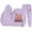 Purple, variant on Womens Two Piece Sweatsuits Long Sleeve Jesus Letter Print Christian Hooded Sweatshirt and Sweatpants Baggy Comfy Fall Winter Track Suits Trendy