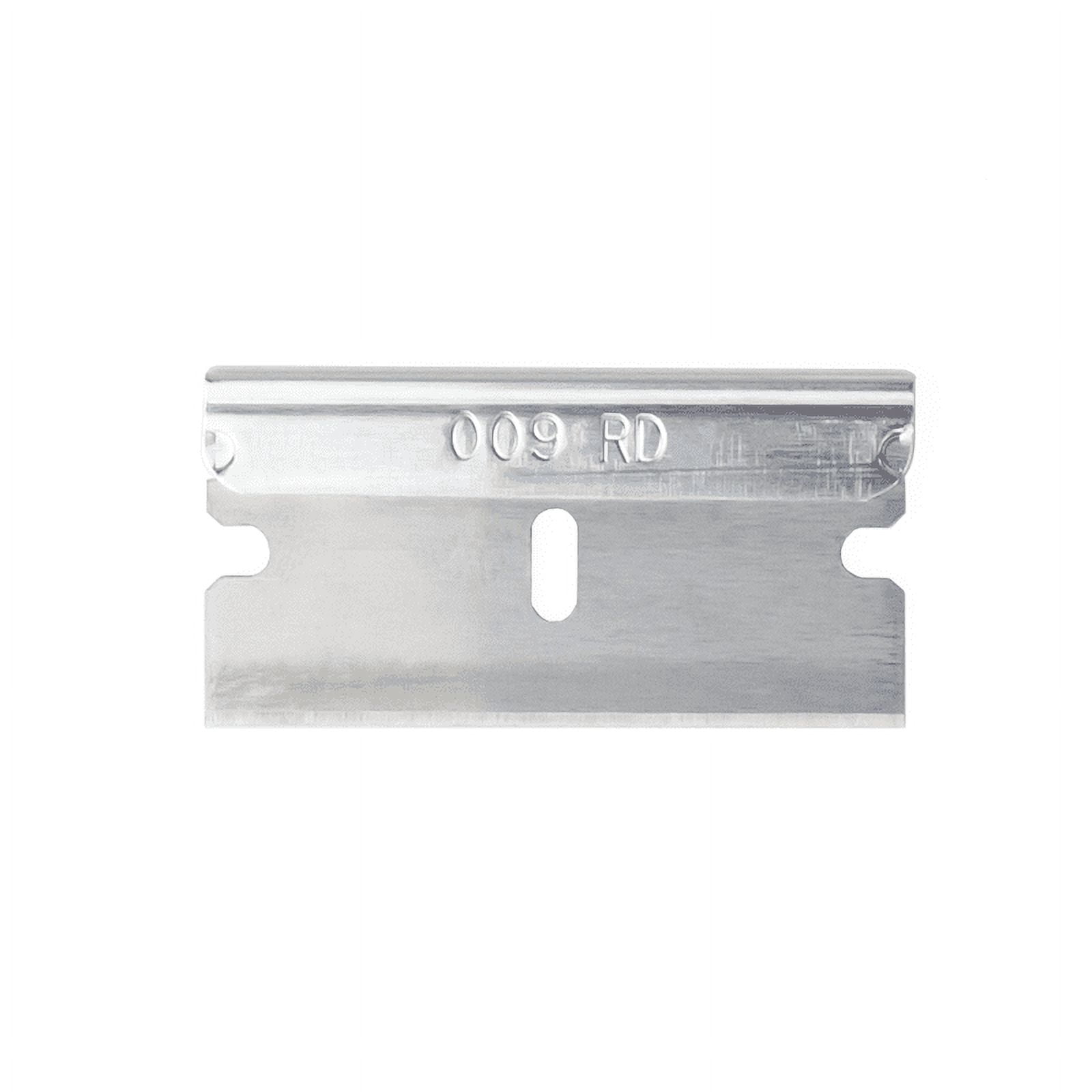 Excel Blades #9 Single Edge Razor Blades – 0.009" Carbon Steel, Steel Backed – Made in USA