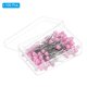 thumbnail image 3 of Uxcell Alfileres de Coser, Alfiler Recto de 1.5 Pulgadas con Cabeza de Perla Plástica, Rosa Claro, Paquete de 100, 3 of 6