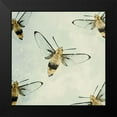 thumbnail image 2 of Victoria, Chelsea 20x20 Black Modern Framed Museum Art Print Titled - Busy Bees, 2 of 5