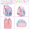 thumbnail image 3 of Mochila Meetbelify Unicorn para niñas de 6 a 8 años con lonchera, 3 of 6
