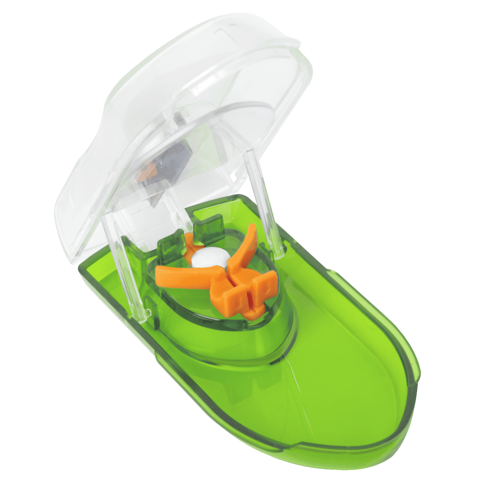 Equate Pill Cutter with Safety Shield & Magnifier – Plastic Medication Splitter
