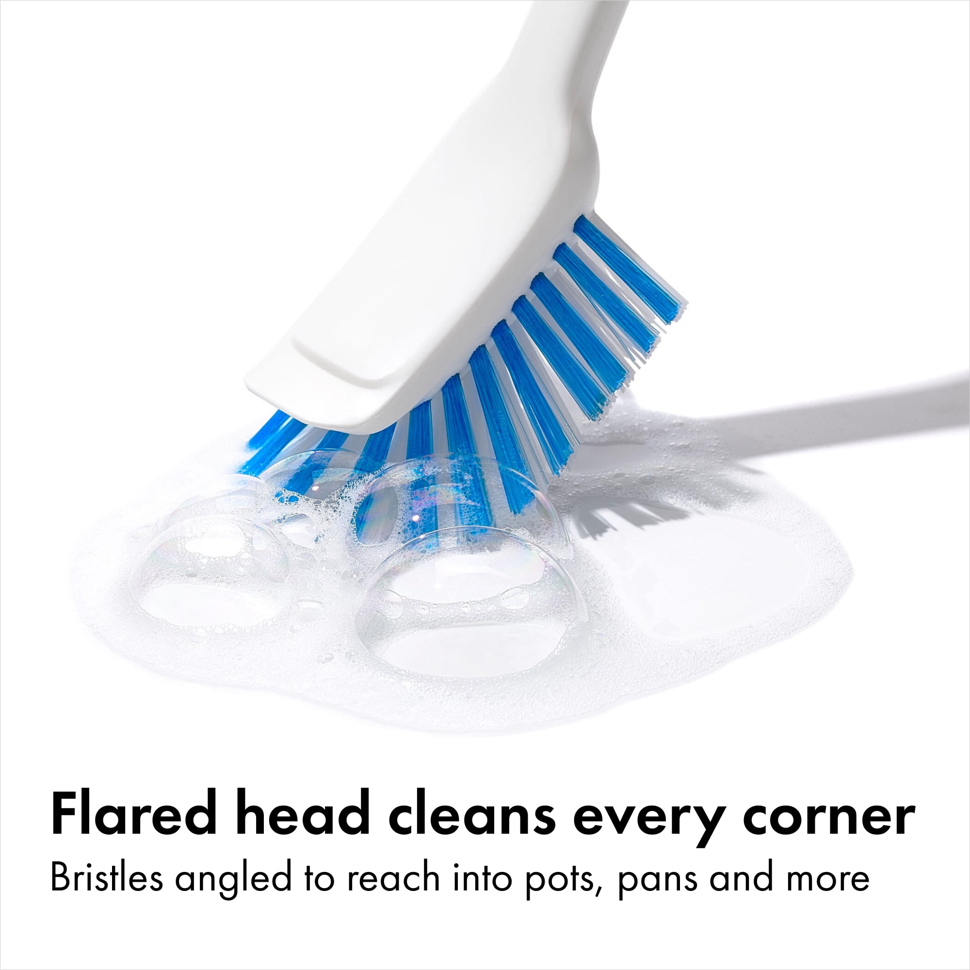 OXO SoftWorks Cleaning Dish Brush with Scraper