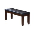 thumbnail image 1 of 48" X 16" X 20" Black And Cherry Elegant Bench, 1 of 1