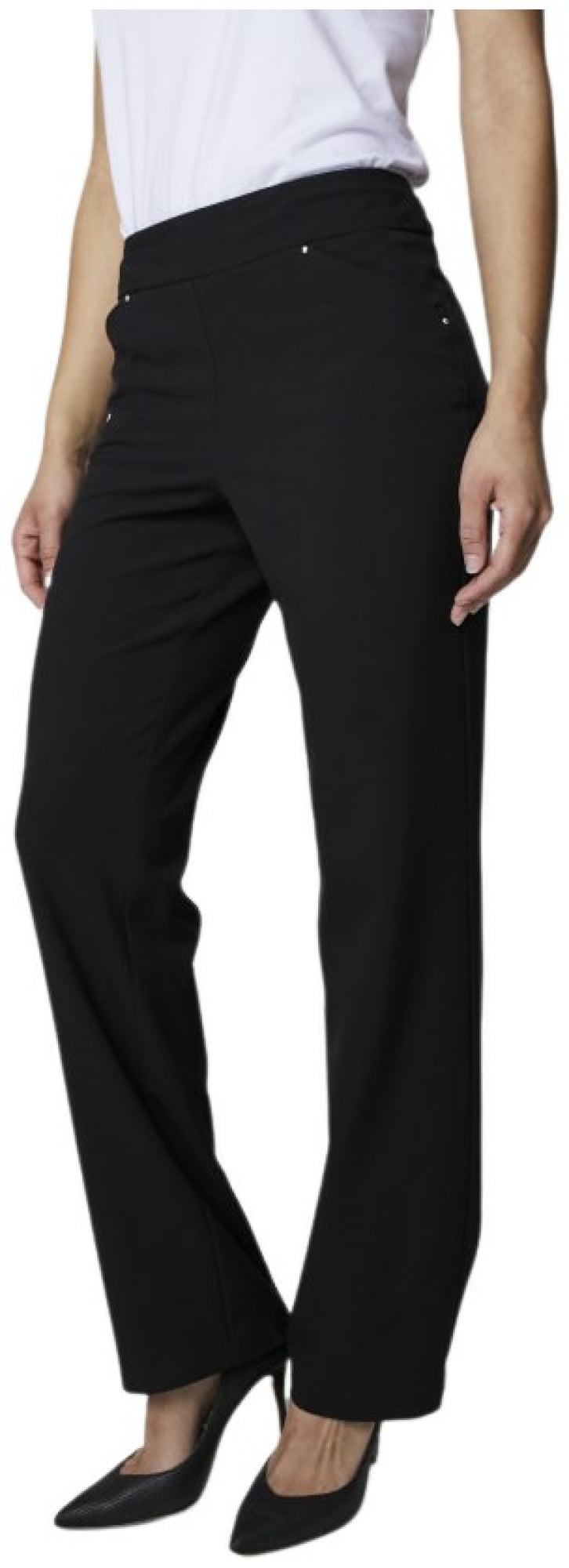 DressBarn Women's Roz & Ali Secret Agent Tummy Control Pants Cateye ...
