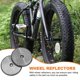 thumbnail image 2 of 2pcs Driveway Reflector Round Front Reflector Trailer Bike Screw On Reflector, 2 of 4
