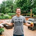 thumbnail image 4 of Mens Big Deck Energy T Shirt Funny Summer Backyard Patio Graphic Novelty Tee Graphic Tees, 4 of 9