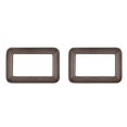 thumbnail image 1 of For Car Seat Control Pane Trim Frame Sticker Wood Grain, 1 of 5