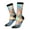 3 Black, variant on Picia Pastel Abstract Fluid Art Print Athletic Socks for Men & Women – Cushioned Moisture-Wicking Crew Socks for Sports, Running, and Training, Soft & Breathable Size 5-11