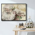 thumbnail image 5 of Christmas Greetings Collection A - Framed Gallery Wrapped Holiday Canvas - 25 x 37 - Black Frame, 5 of 8