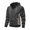 Dark Gray, variant on Mens Sweatshirt Jacket Long Sleeve Hooded Zip Up Top With Pockets Drawstring Sports Jackets