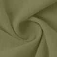 thumbnail image 7 of LIZUOJUN Women's Short sleeve T-shirt Linen Blend 3/4 Sleeve Blouse V Neck Casual Loose Solid Color Shirts for Women,Green M, 7 of 7