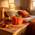 thumbnail image 5 of Kyusrd Fall Decor for Home,Halloween Pumpkin Decorations Soft Stuffed Fabric Pumpkin Ornament Fall Thanksgiving Home Table Decor Small Pumpkin Pillow Toy For Party Indoor, 5 of 8
