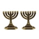 thumbnail image 3 of 2 Piezas de Adorno de Escritorio para Menorah, Portavelas de 7 Ramas para Boda, 3 of 8