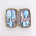 thumbnail image 1 of 8 piezas de kit de cuidado para bebés recién nacidos, neceser para bebés, accesorio para el cuidado del bebé para viajes y el hogar para niños y niñas (azul), 1 of 5