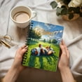 thumbnail image 3 of Happy Retirement with Bernese Mountain Dog Enjoy Life Rest Time Spiral Bound Journal Berner Lover Gifts 5x7in Spiral Notebook - 02027, 3 of 5