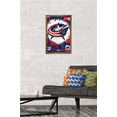 thumbnail image 2 of NHL Columbus Blue Jackets - Maximalist Logo 23 Wall Poster, 14.725" x 22.375" Framed, 2 of 5