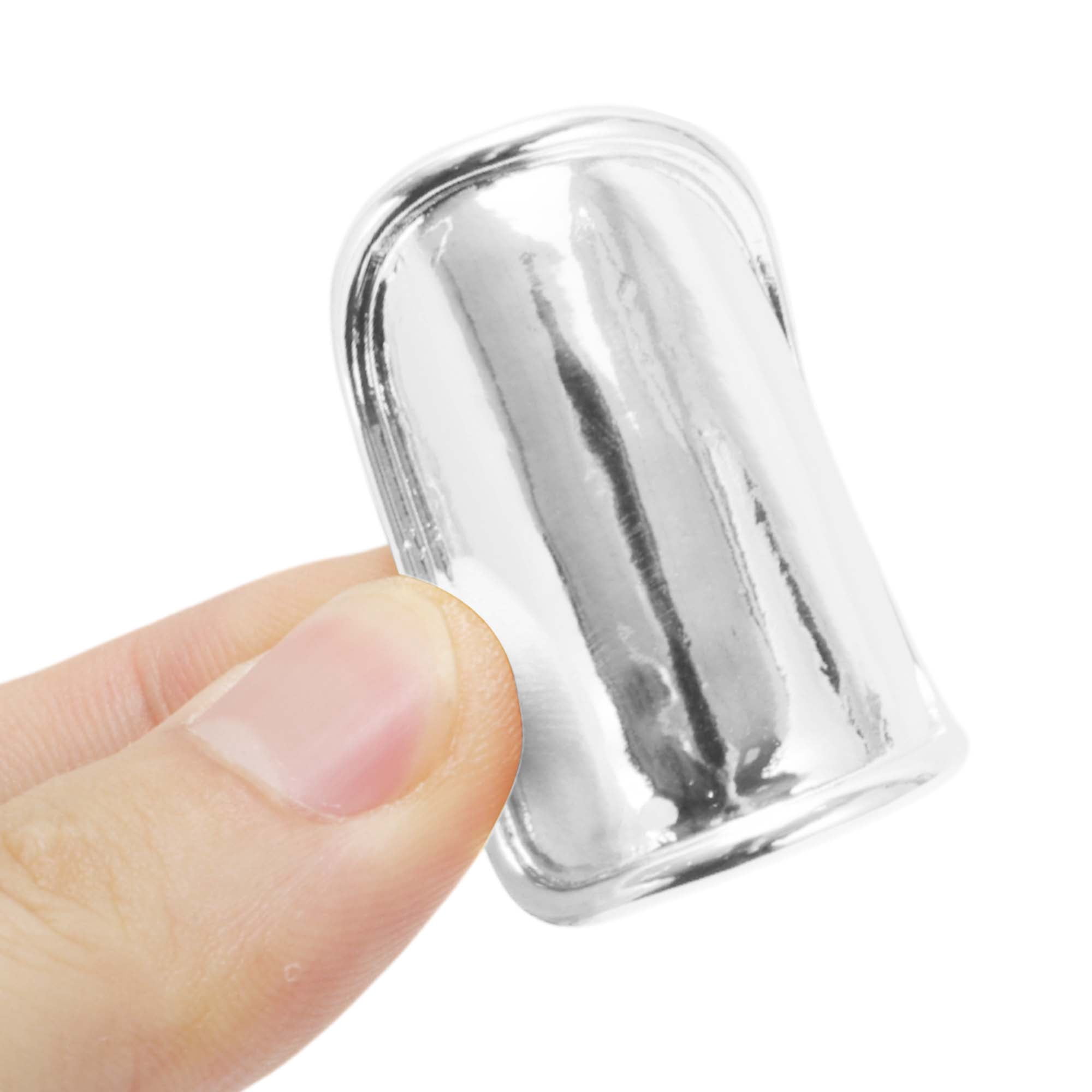 Unique Bargains Stylish Convex U-shaped Ponytail Buckle Hair Clip 1 Pc Silver Tone