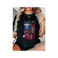 thumbnail image 1 of 100% Cotton American Flag Nurse Day Gifts, Week Gift Nurse, Nurse's Day T-Shirt, 1 of 6