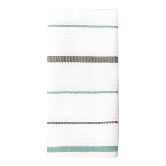 Trapo de Cocina Cottonella 37.5  x 53 cm con Rayas Menta