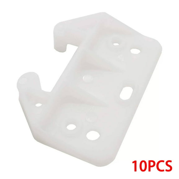 ICERUN 10 Pcs Drawer Slides,5.8*4.1cm Drawer Rail Bracket Undermount Drawer Slides,Easy Installation Smooth Glide Soft Close Drawer Slides